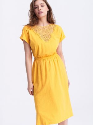 Платье из джерси из джерси Greenpoint желтое