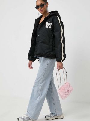Pernata jakna oversized Miss Sixty crna