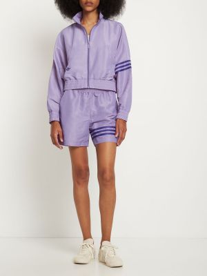 Geacă Adidas Originals violet