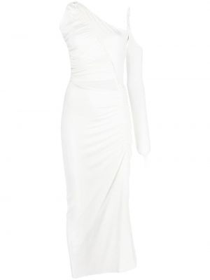 Μίντι φόρεμα Manuri λευκό