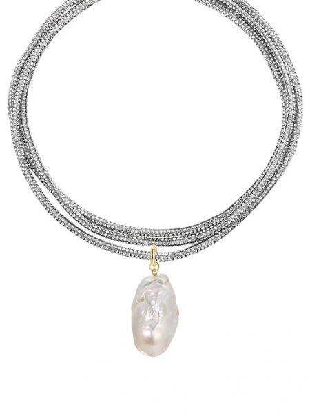 Halsband mit perlen Lili Claspe