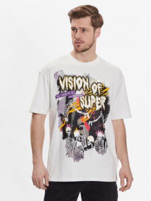 T-shirt Vision Of Super blanc