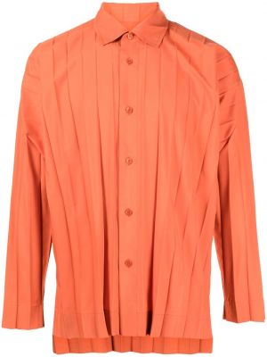 Плисирана риза Homme Plissé Issey Miyake оранжево
