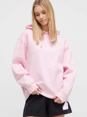 Bluza z kapturem Adidas Originals różowa