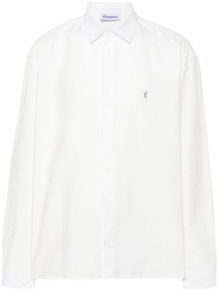 Bavlnená košeľa Etudes biela