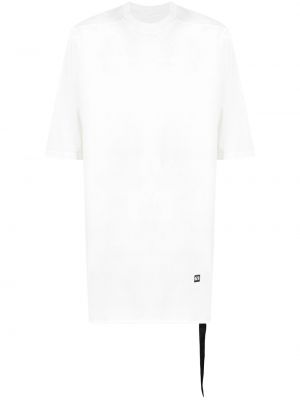 Snörning t-shirt Rick Owens Drkshdw vit