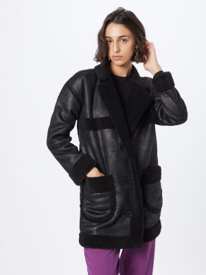 Zimný kabát Hollister čierna