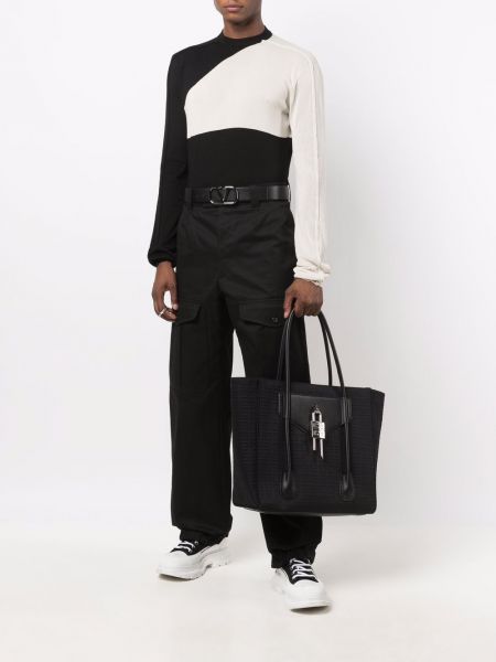 Pantalones con bolsillos Alexander Mcqueen negro