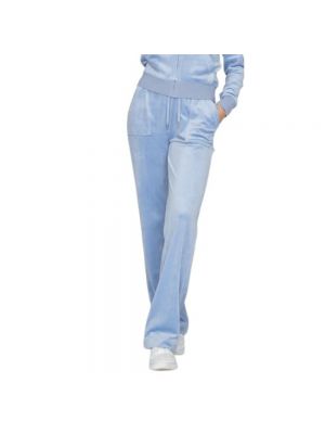 Spodnie sportowe Juicy Couture - niebieski