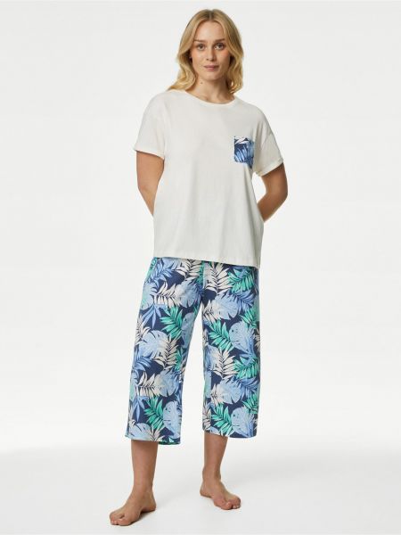 Pyžamo Marks & Spencer modrá