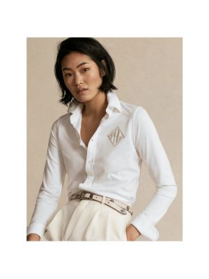 Blusa de punto Polo Ralph Lauren blanco