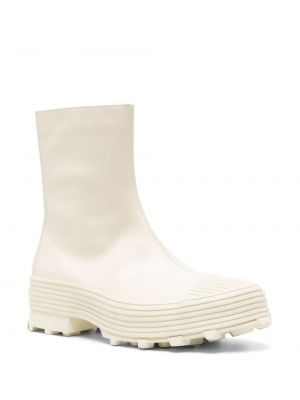 Ankle boots skórzane Camperlab białe