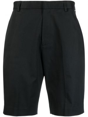 Pantalon chino en coton Moschino noir