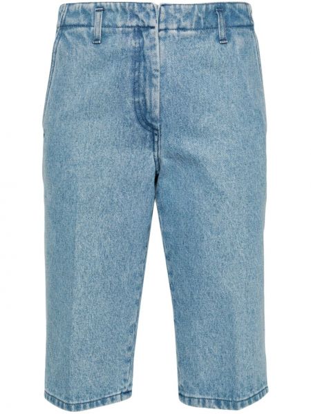 Shorts en jean ajustées Dries Van Noten