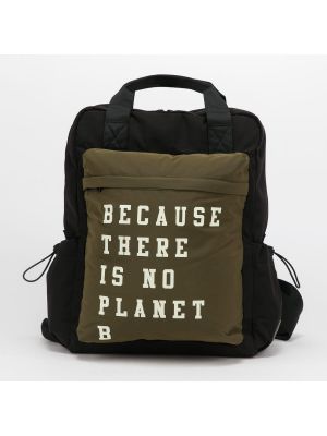 Batoh Ecoalf Takalf Shopper Backpack čierny / olivový
