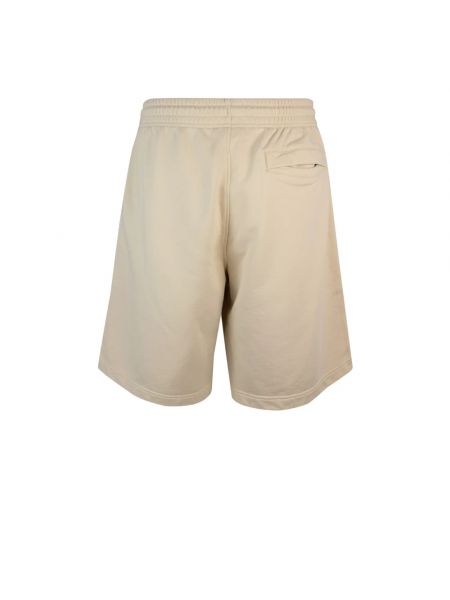 Pantalones cortos de algodón Maison Kitsuné beige