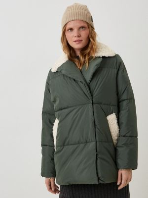 Утепленная демисезонная куртка Savage зеленая