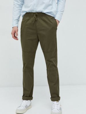 Uske hlače Hollister Co. zelena