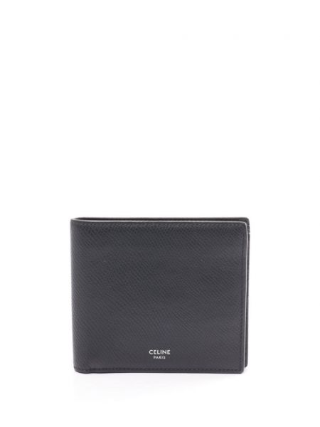 Kožená peňaženka Céline Pre-owned čierna