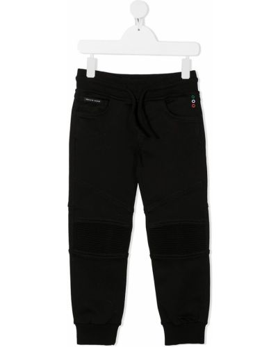 Joggebukse for jenter Philipp Plein svart