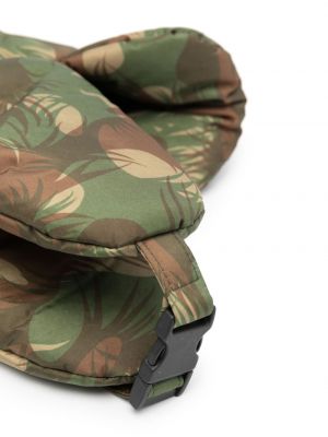 Mütze mit print mit camouflage-print Moschino grün
