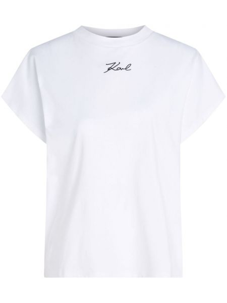 T-shirt Karl Lagerfeld hvid