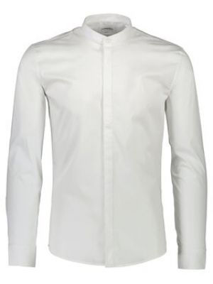 Bílá slim fit košile Lindbergh