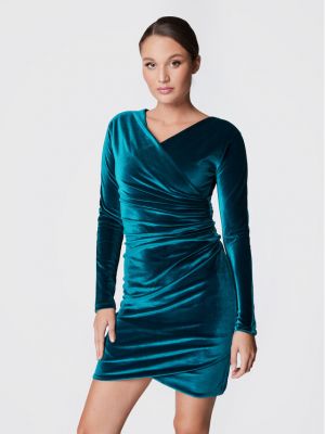 Κοκτέιλ φόρεμα Fracomina μπλε