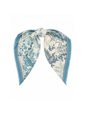 Шелковый платок Eleganzza голубой