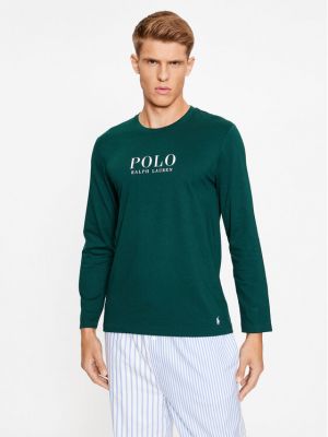 Pyjama avec manches longues Polo Ralph Lauren vert