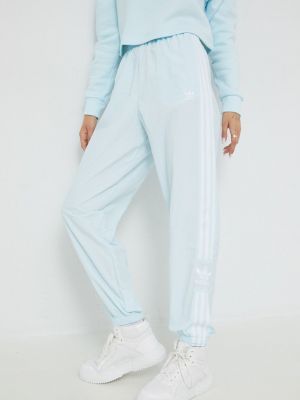 Poliészter nadrág Adidas Originals - kék