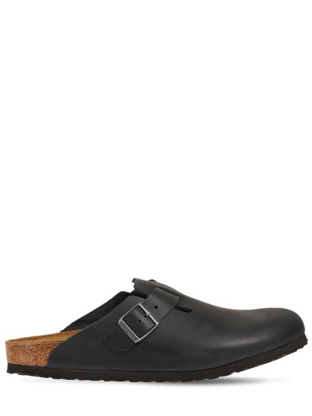 Sandale din piele Birkenstock negru
