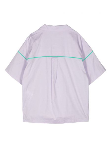 Medvilninė marškiniai Kolor violetinė