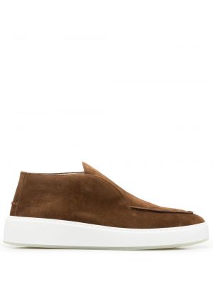 Ruskind loafers Nubikk brun