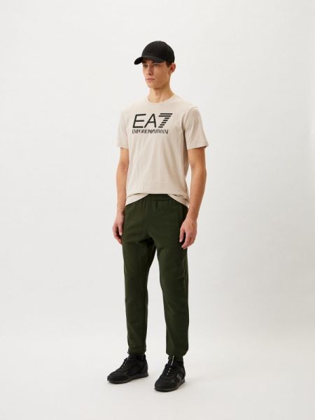 Спортивные штаны Ea7 зеленые