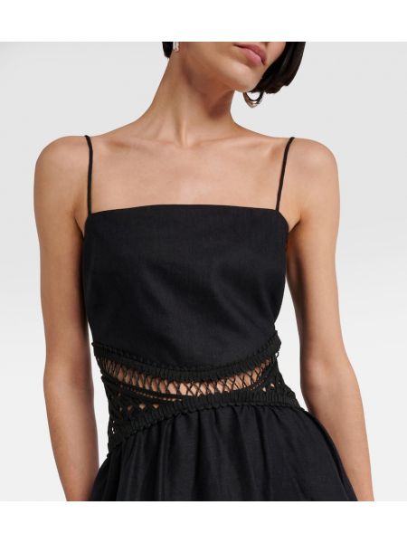 Rochie midi de in Simkhai negru