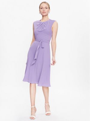 Suknele kokteiline Lauren Ralph Lauren violetinė