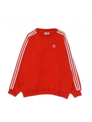 Bluza oversize Adidas czerwona