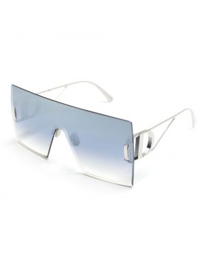 Oversize saulesbrilles Dior Eyewear sudrabs