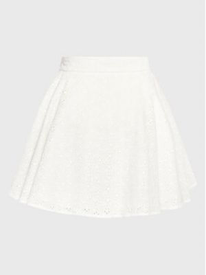 Biała mini spódniczka Glamorous