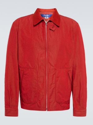 Pamučna lanena jakna Junya Watanabe crvena