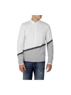Sweter z długim rękawem Antony Morato biały
