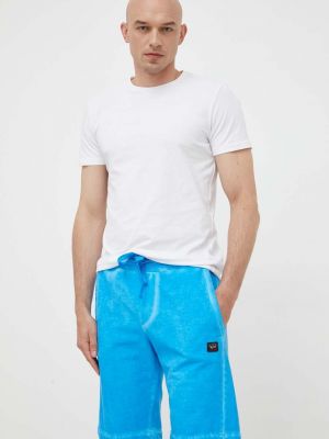 Памучни панталон Paul&shark синьо