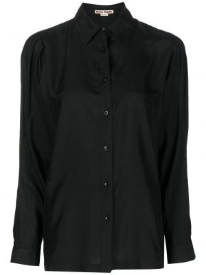 Košile Issey Miyake Pre-owned, černá
