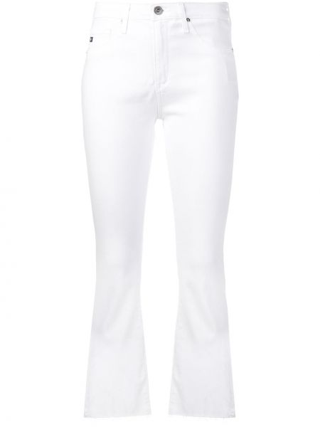 Укороченные джинсы Ag Jeans, белый