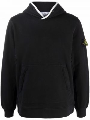 Hoodie Stone Island svart