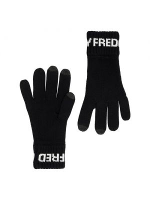 Перчатки Fred Perry черные