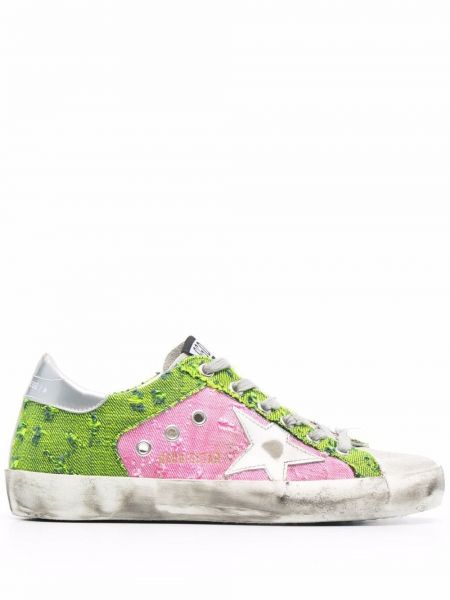 Stjernemønster canvas sneakers Golden Goose