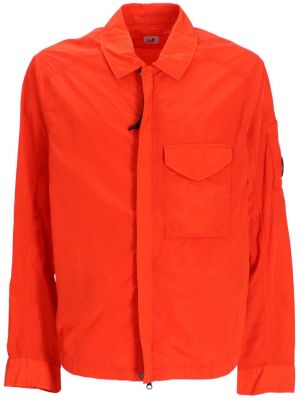 Košeľa na zips C.p. Company červená
