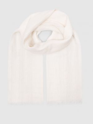 Белый шарф Peserico